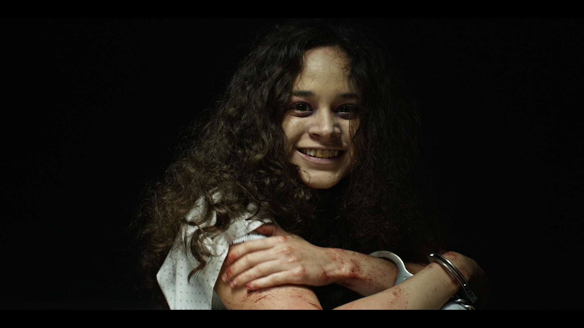 Silvia Warrenhouse during an interrogation in Hypnos Lullaby: Where Dreams Come to Die